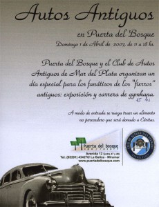 Poster Puerta del Bosque